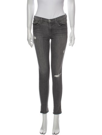 J Brand Low-Rise Skinny Leg Jeans