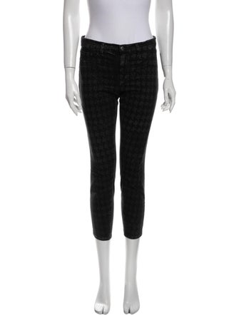 J Brand Mid-Rise Skinny Leg Jeans