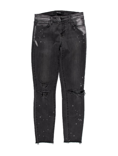 J Brand Mid-Rise Skinny Leg Jeans