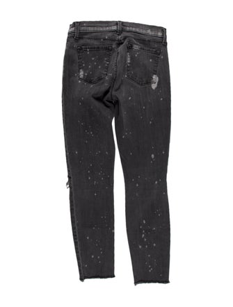 J Brand Mid-Rise Skinny Leg Jeans