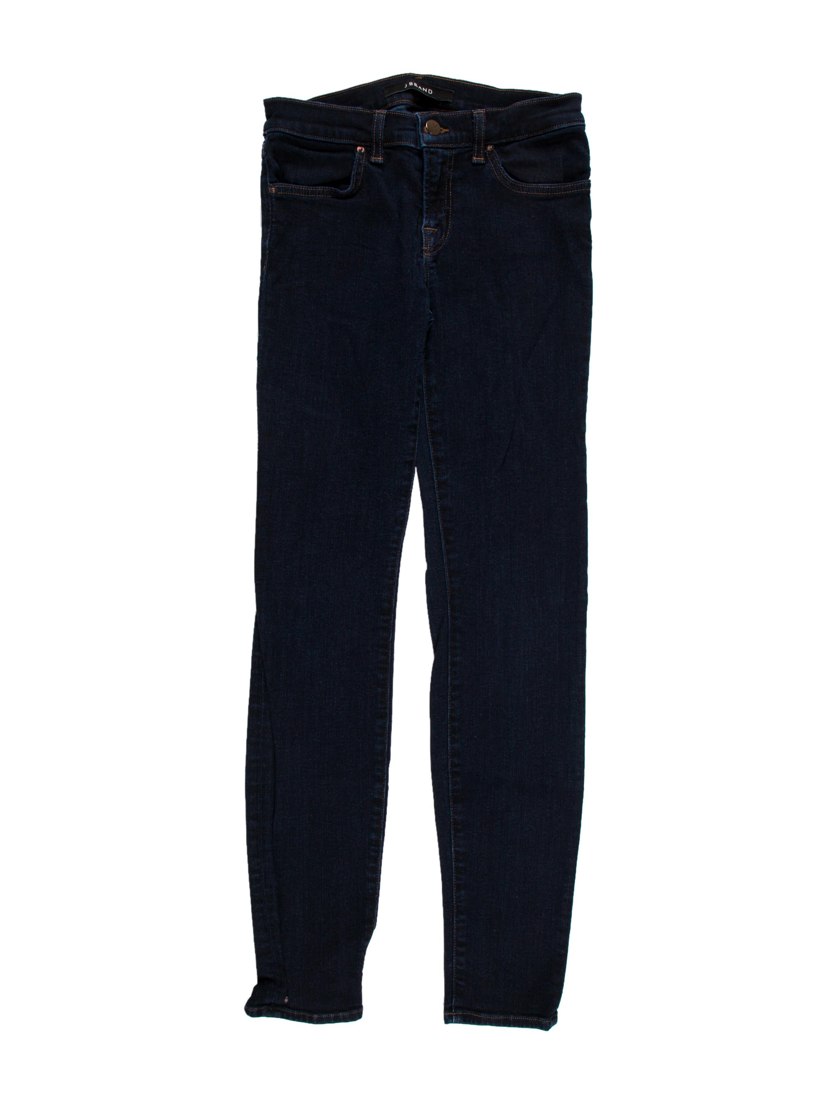 J Brand Mid-Rise Skinny Leg Jeans
