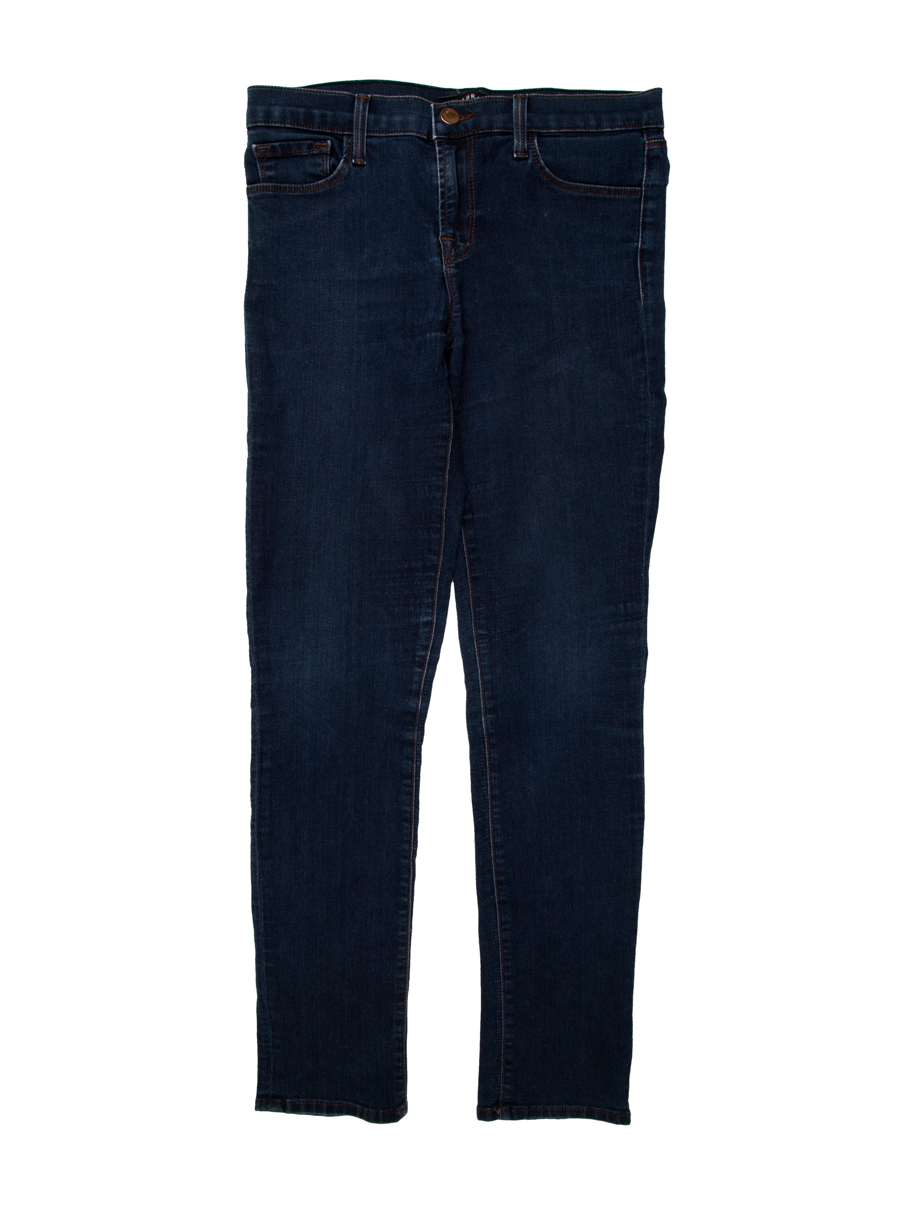 J Brand Mid-Rise Skinny Leg Jeans