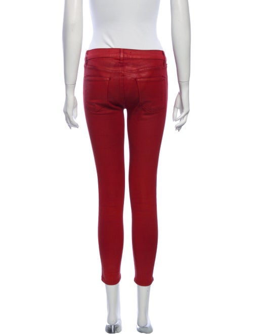J Brand Mid-Rise Skinny Leg Jeans