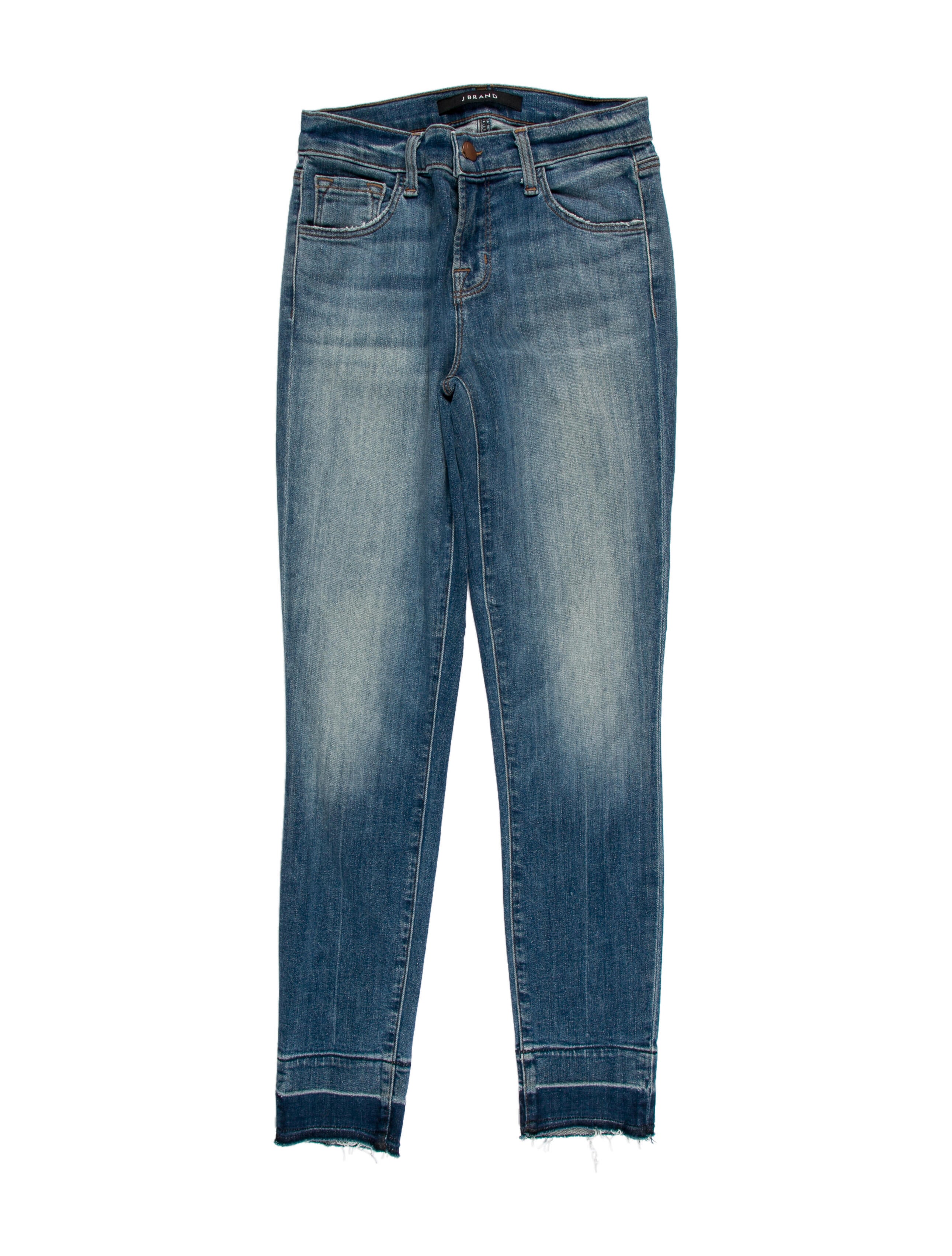J Brand Mid-Rise Skinny Leg Jeans