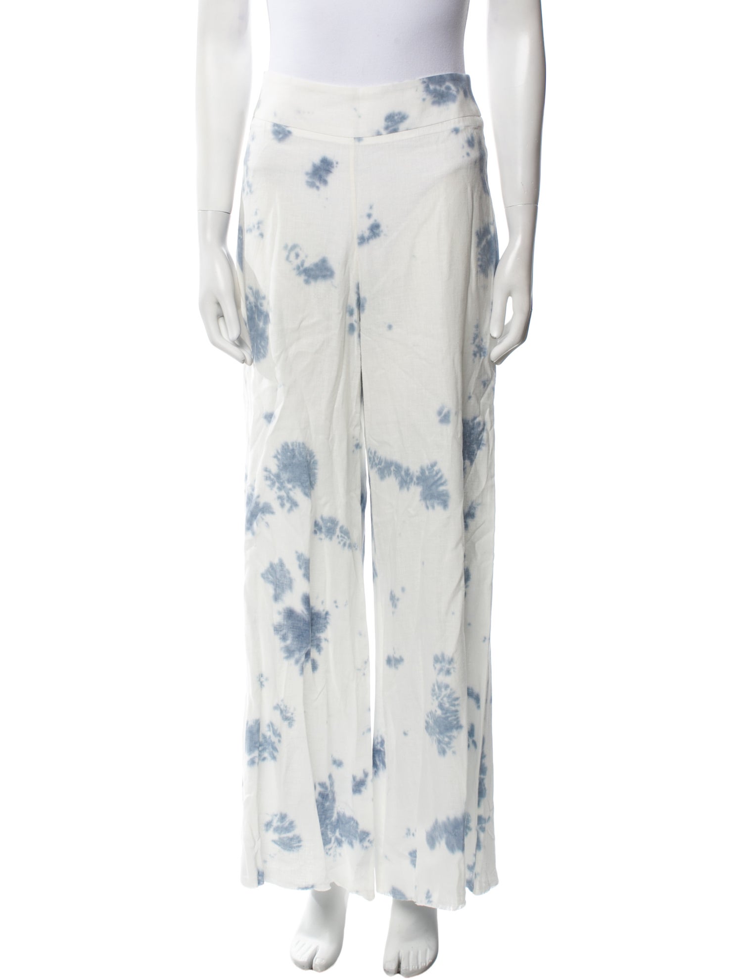 JBQ Printed Wide Leg Pants