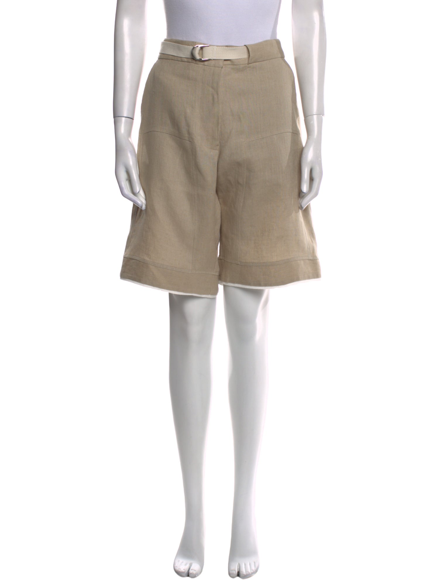 JBQ Linen Knee-Length Shorts w/ Tags