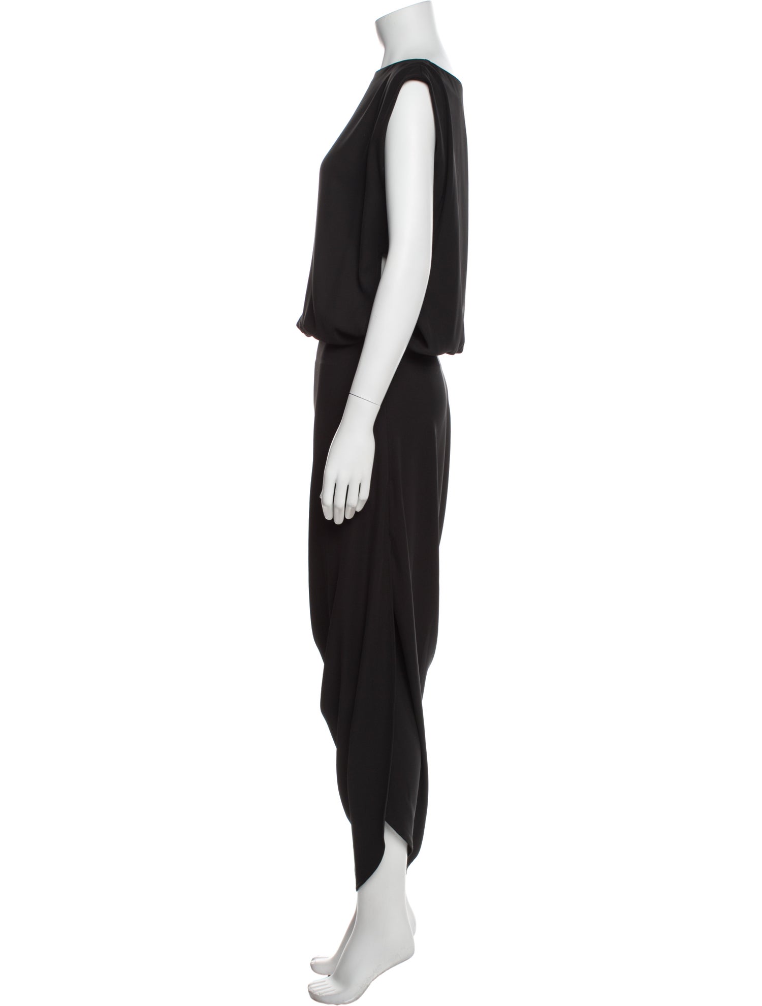 JBQ Bateau Neckline Long Dress