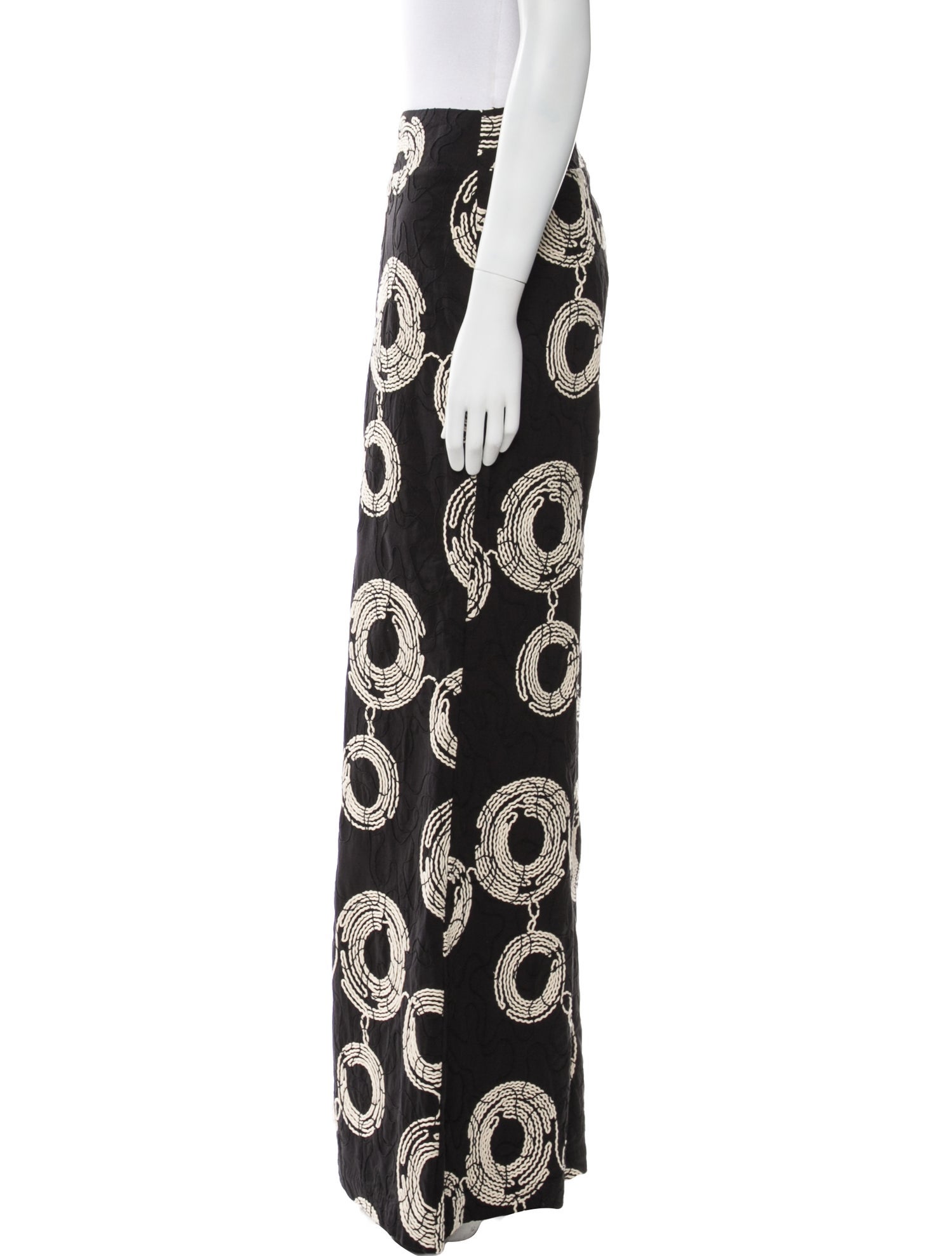 JBQ Printed Wide Leg Pants