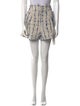 JBQ Plaid Print Mini Shorts