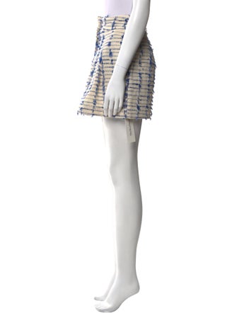 JBQ Plaid Print Mini Shorts