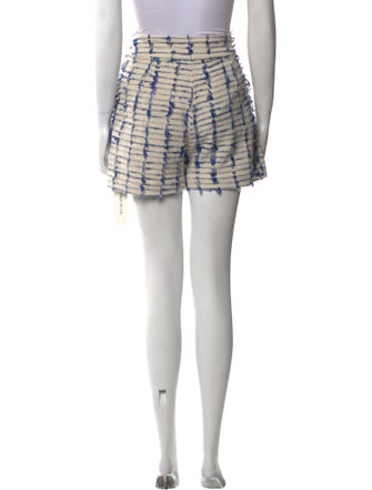 JBQ Plaid Print Mini Shorts