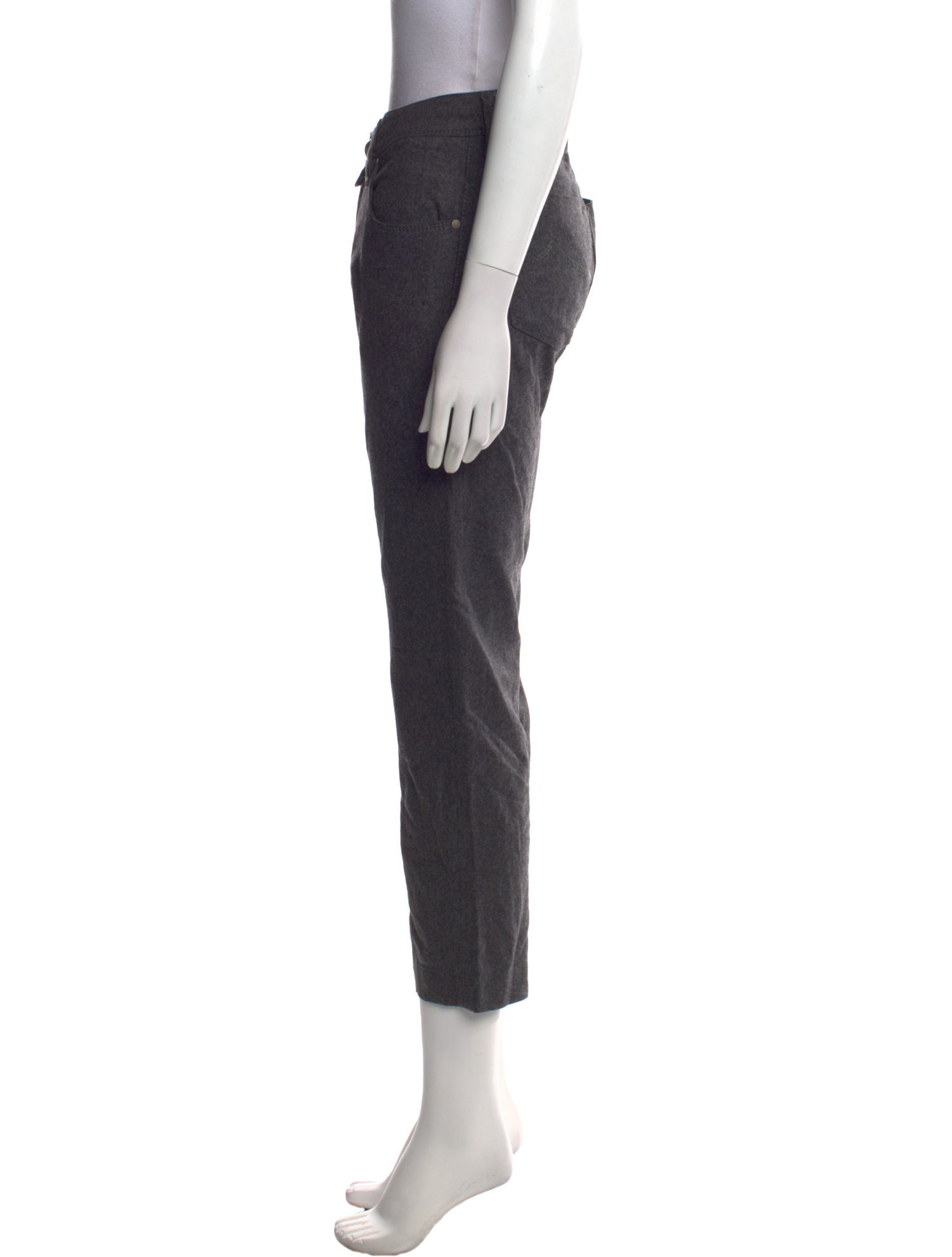 Jacob Cohën Wool Straight Leg Pants