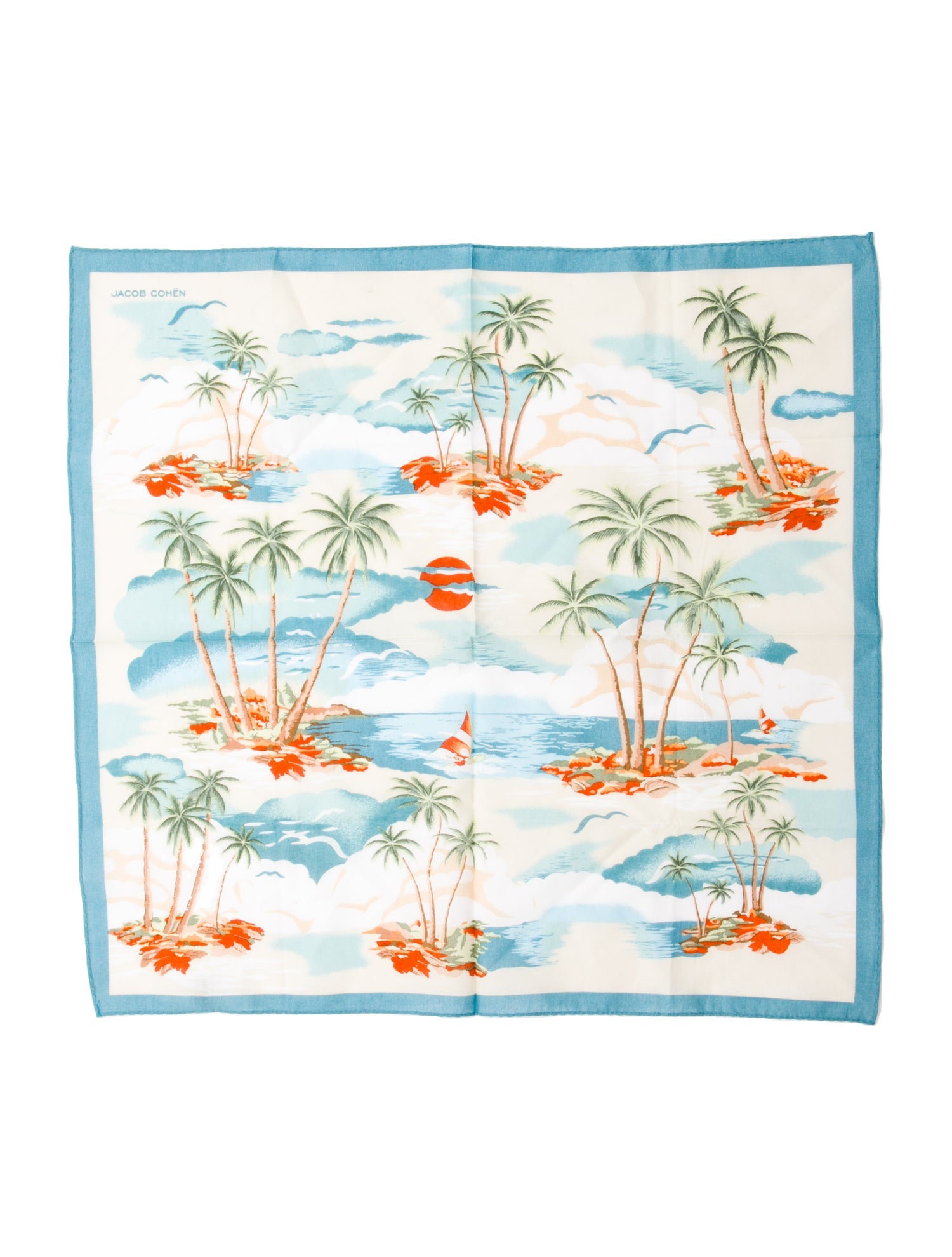 Jacob Cohën Printed Bandana