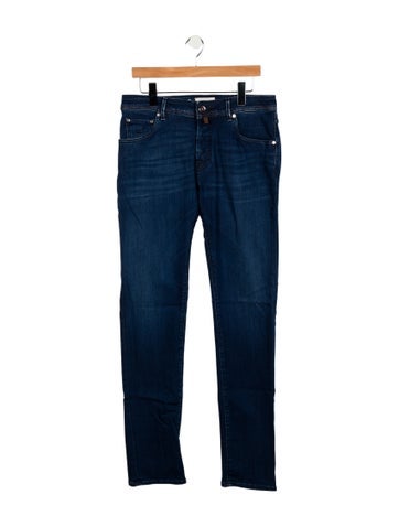 Pre-owned Jacob Cohen Skinny Jeans In Blue