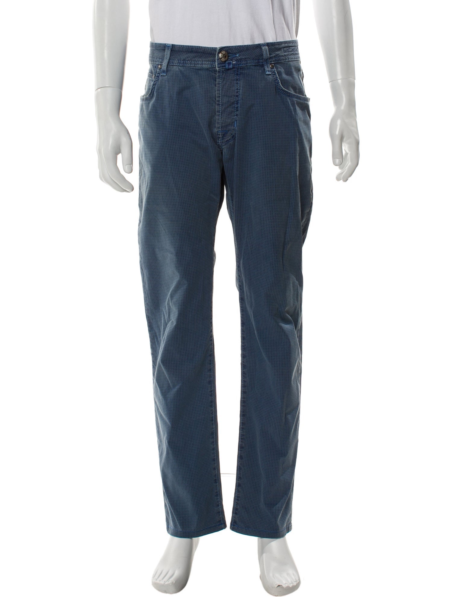 Jacob Cohën Houndstooth Print Pants