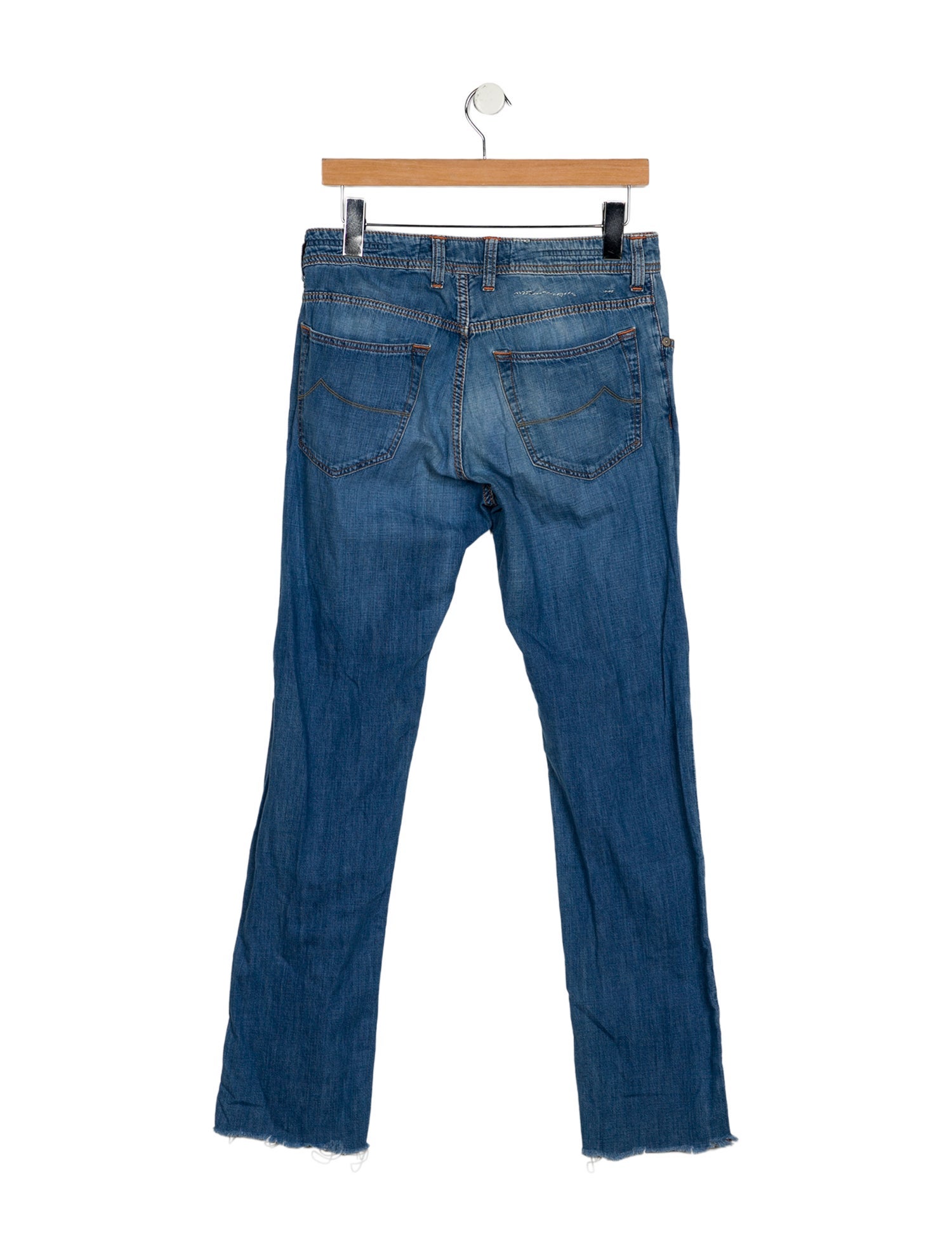 Jacob Cohën Mid-Rise Straight Leg Jeans