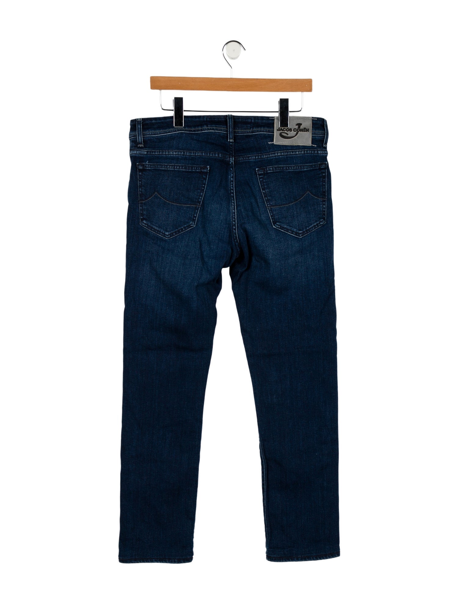 Jacob Cohën Mid-Rise Straight Leg Jeans