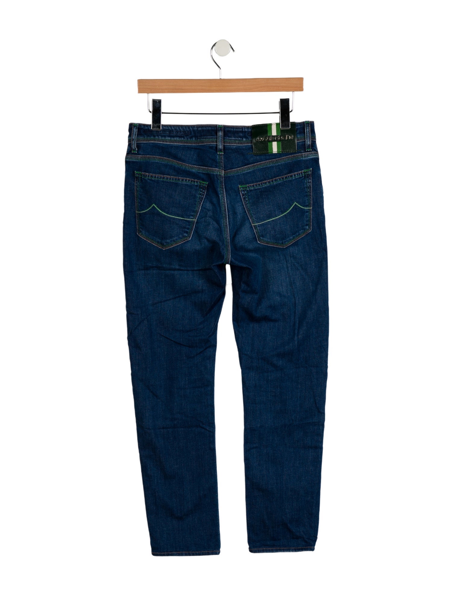 Jacob Cohën Mid-Rise Straight Leg Jeans
