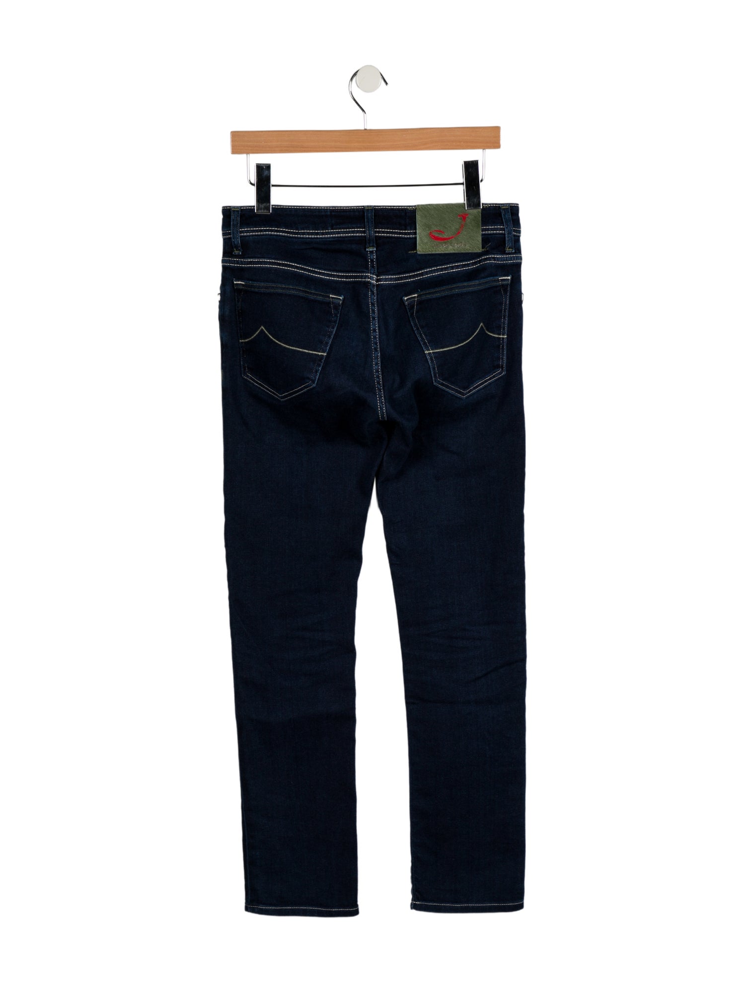 Jacob Cohën Mid-Rise Straight Leg Jeans