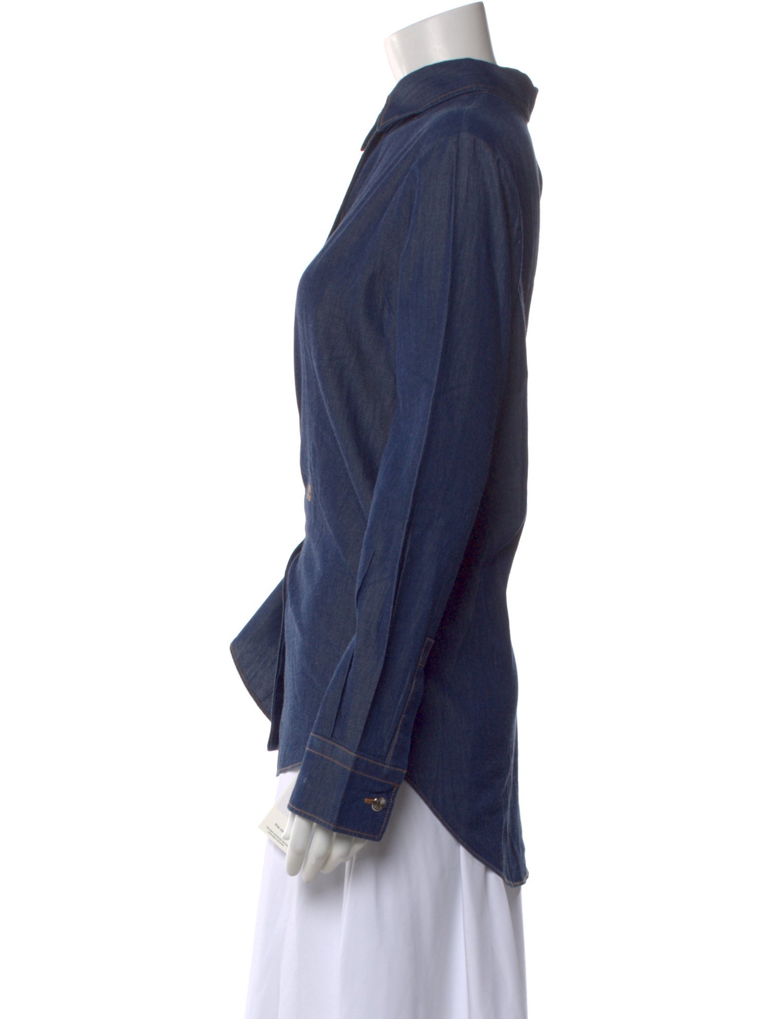 Jacob Cohën Long Sleeve Button-Up Top