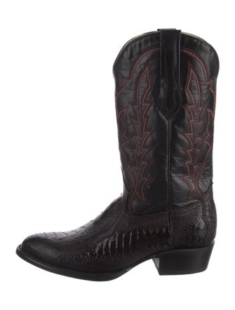 J.B. Dillon Leather Western Boots