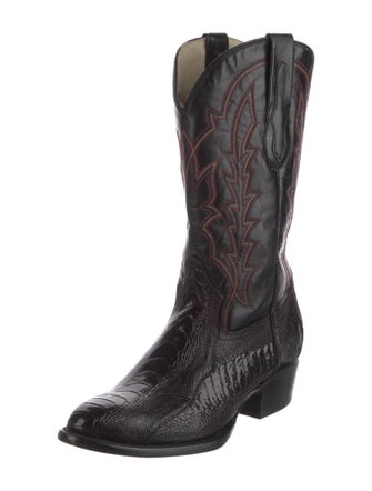 J.B. Dillon Leather Western Boots