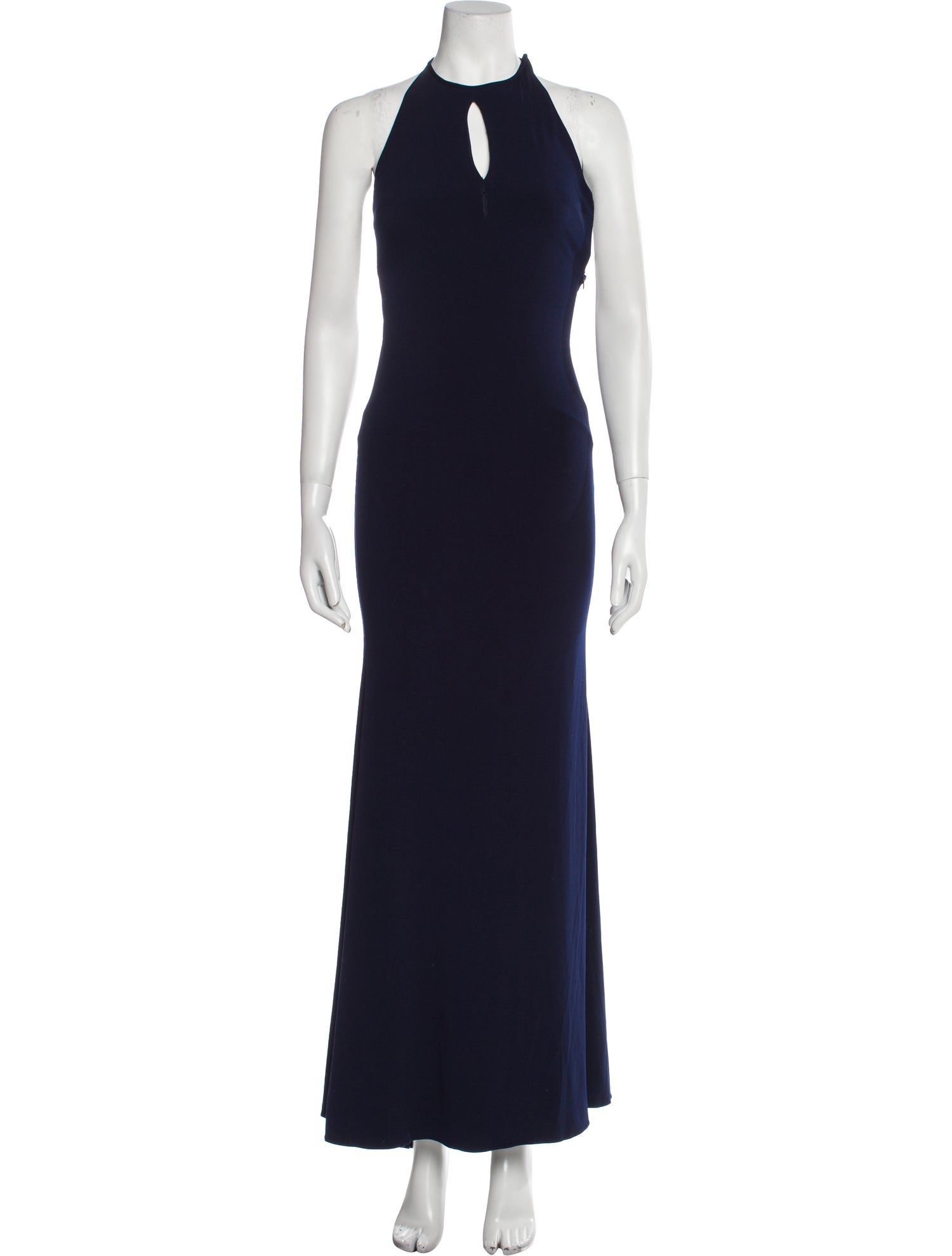 JVN by Jovani Halterneck Long Dress