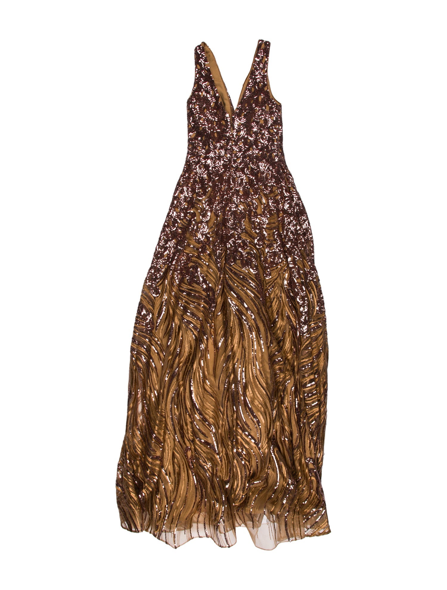 JVN by Jovani Sequin Long Dress w/ Tags