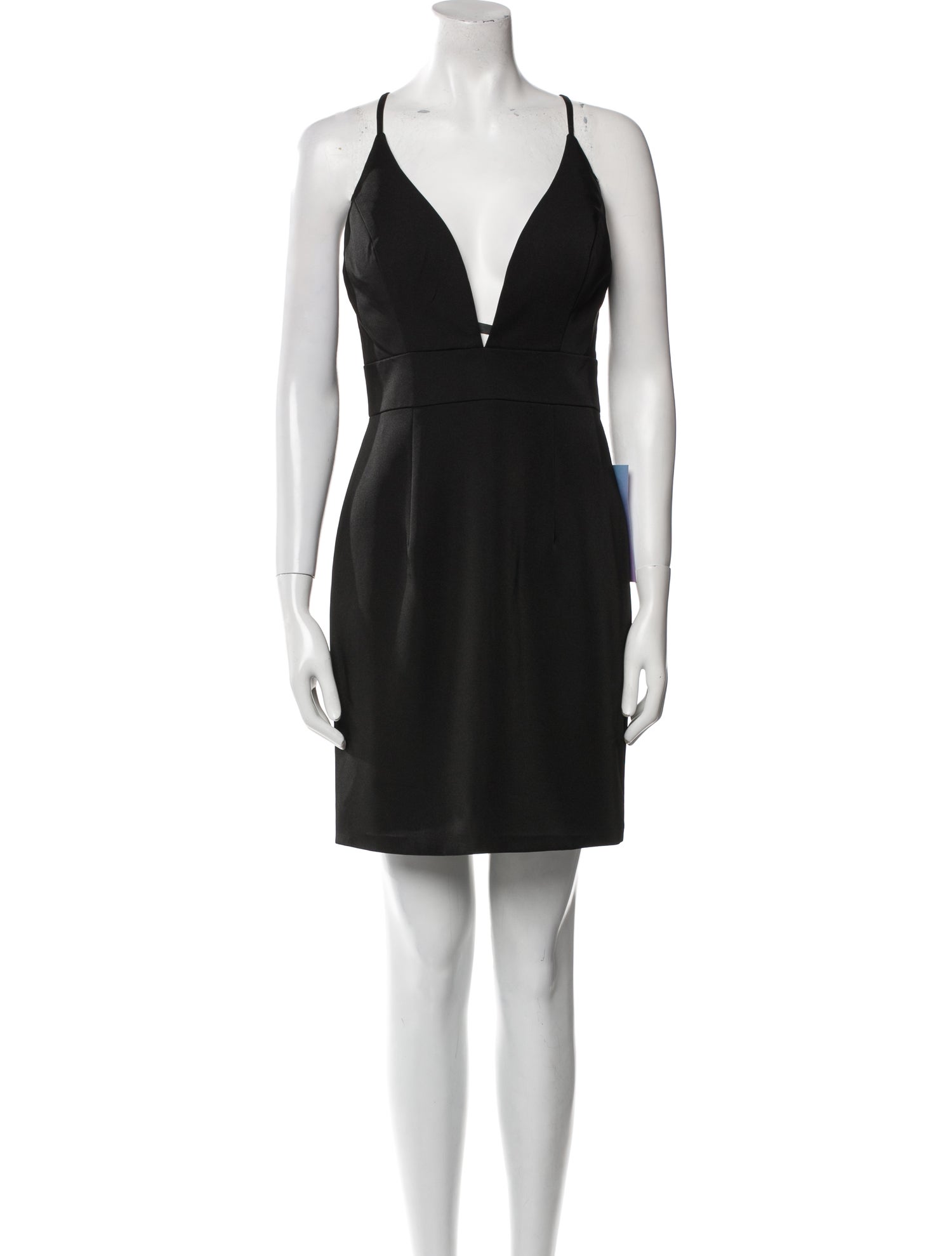 JVN by Jovani V-Neck Mini Dress w/ Tags