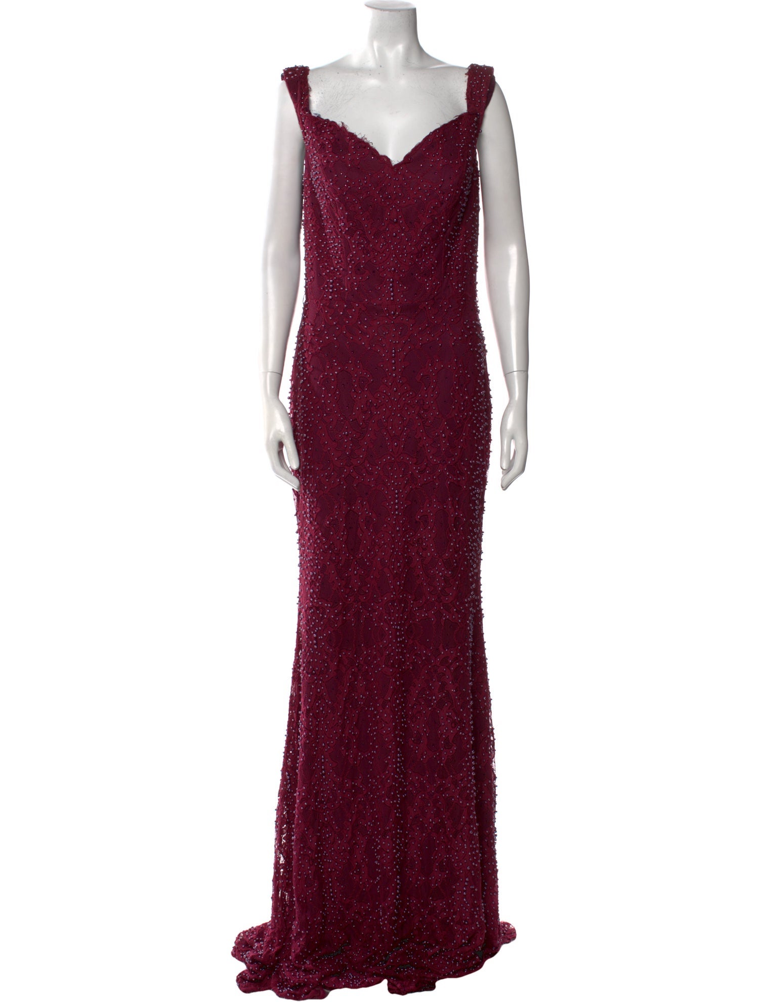 JVN by Jovani V-Neck Long Dress