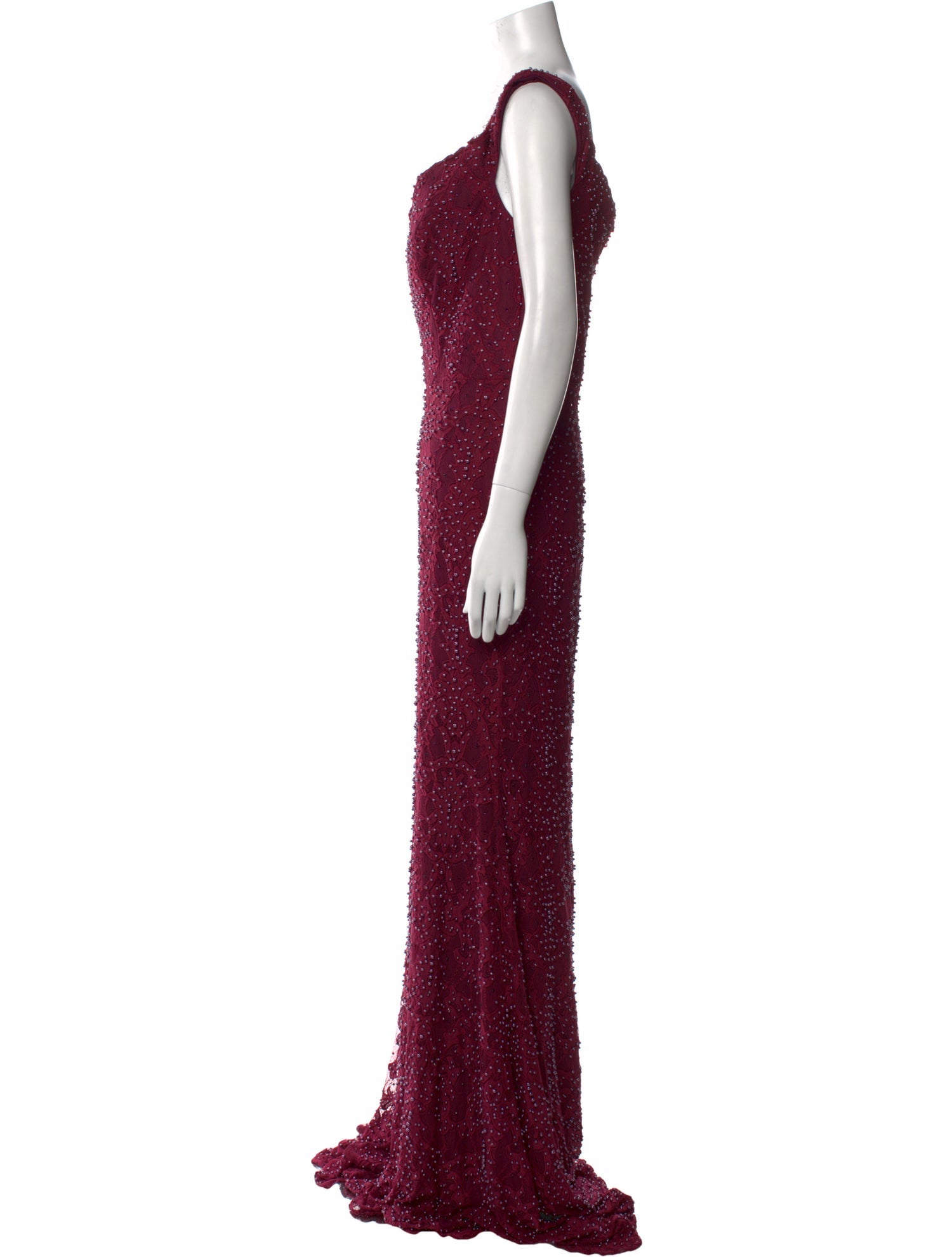 JVN by Jovani V-Neck Long Dress