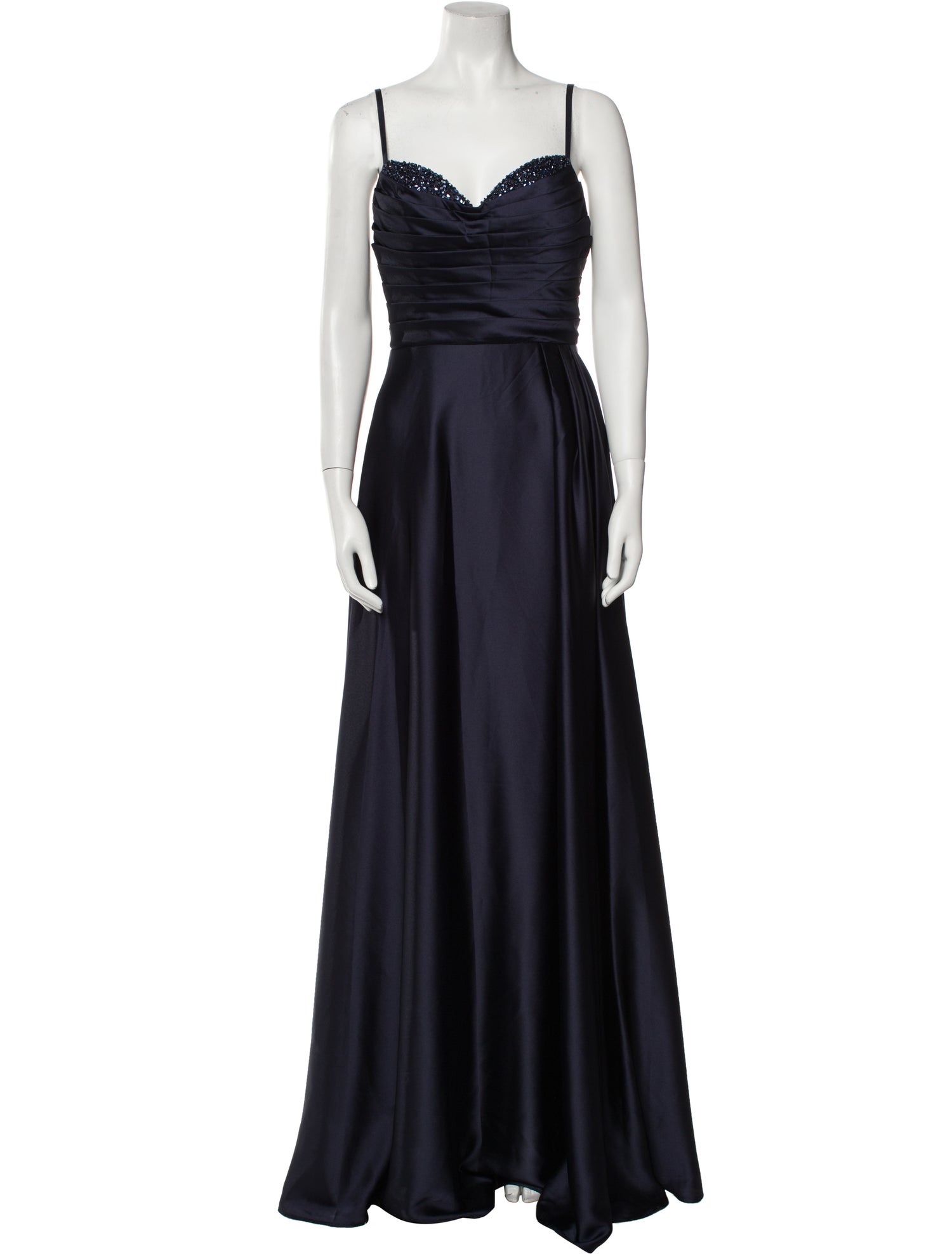 JVN by Jovani V-Neck Long Dress