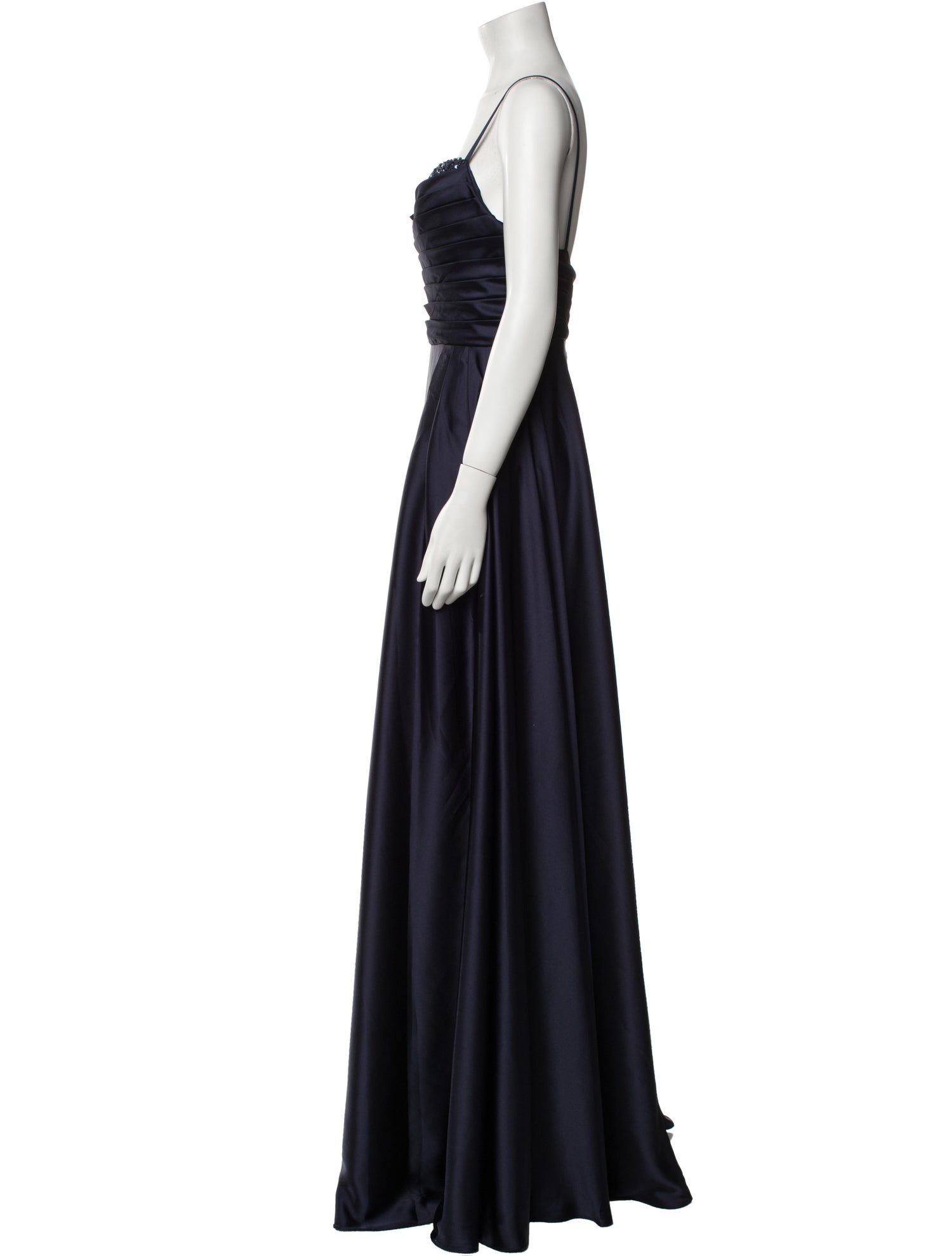 JVN by Jovani V-Neck Long Dress