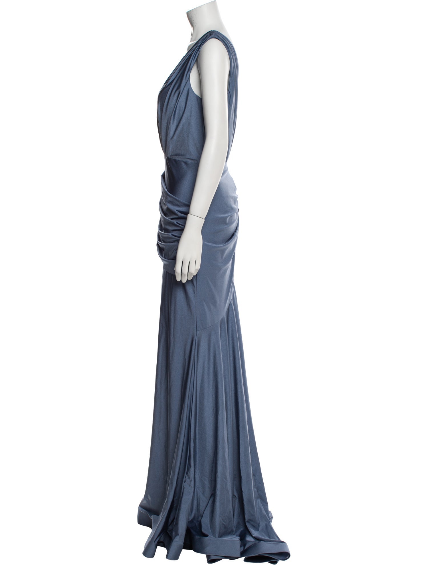 JVN by Jovani Plunge Neckline Long Dress w/ Tags