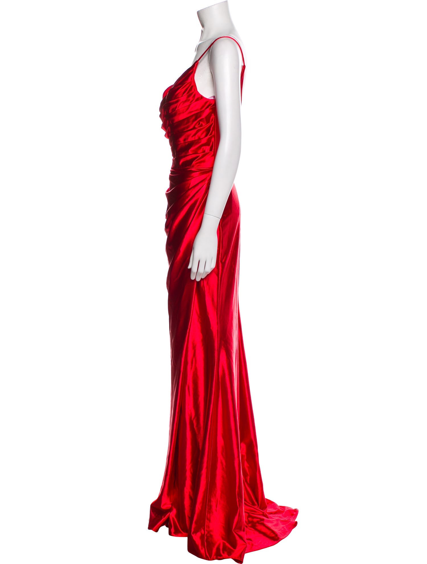JVN by Jovani Cowl Neck Long Dress