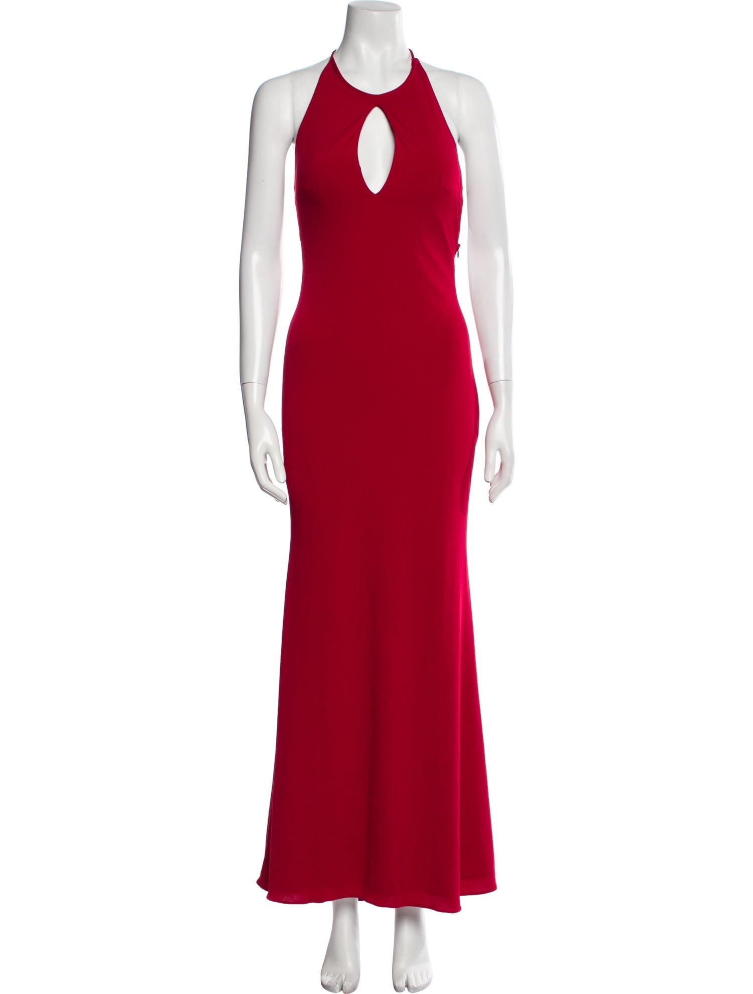 JVN by Jovani Halterneck Long Dress