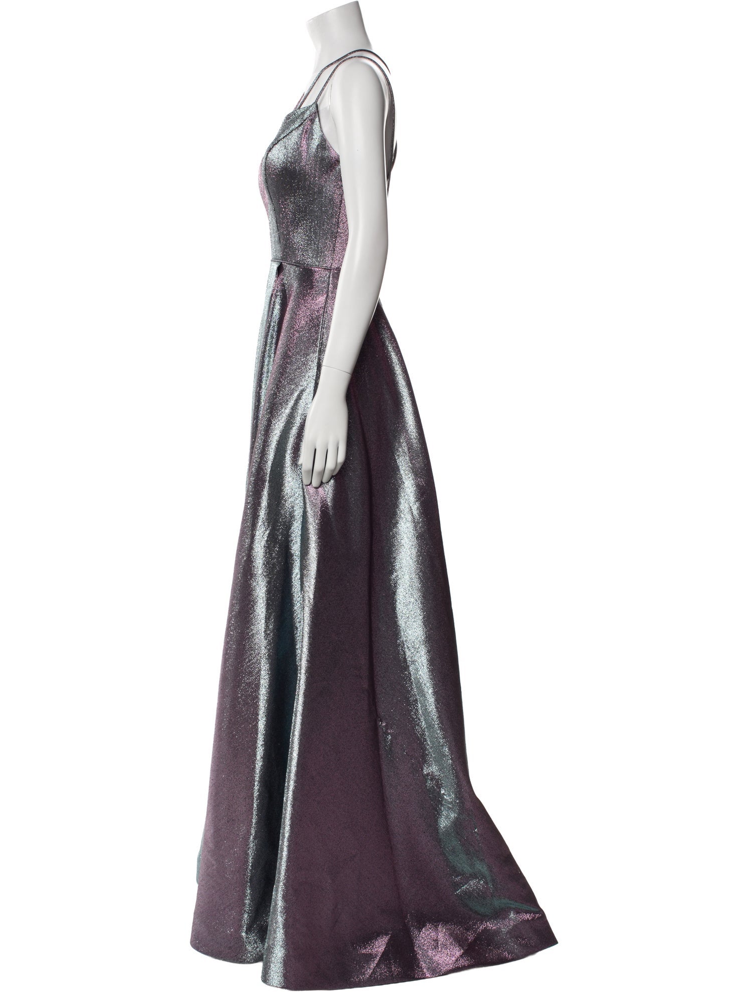 JVN by Jovani V-Neck Long Dress