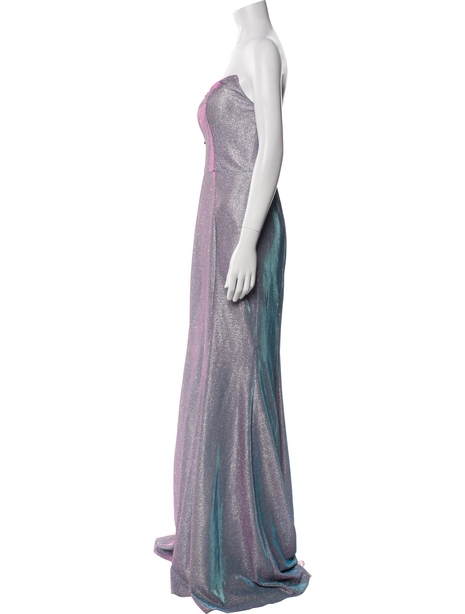 JVN by Jovani Strapless Long Dress w/ Tags