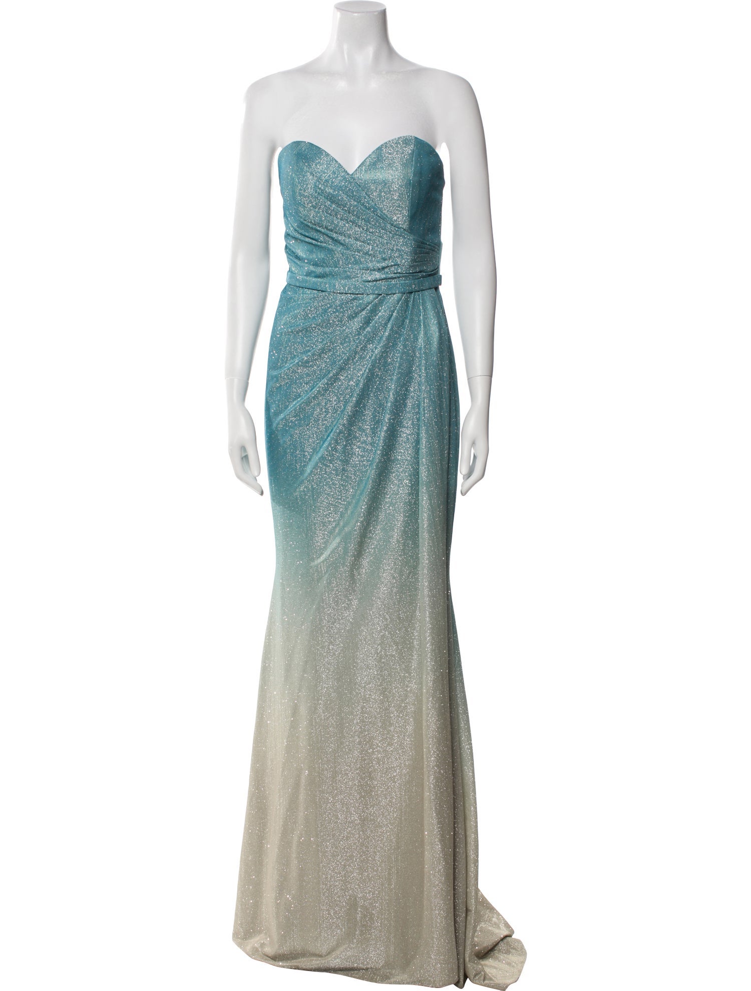 JVN by Jovani Strapless Long Dress w/ Tags