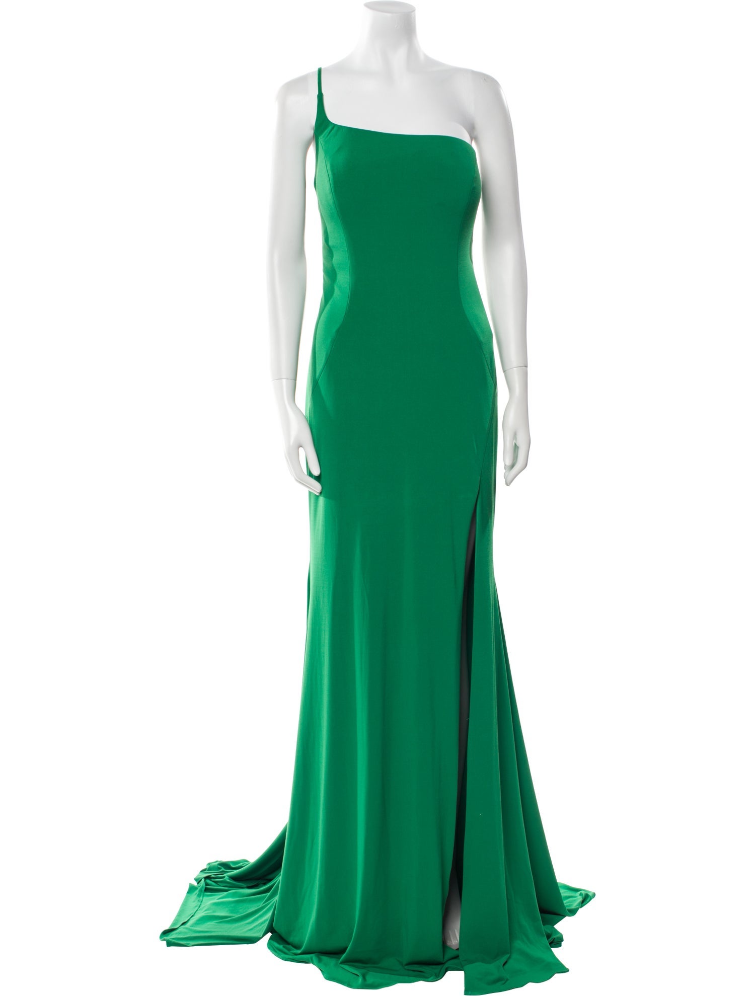 JVN by Jovani One-Shoulder Long Dress w/ Tags