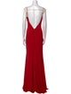 JVN by Jovani Bateau Neckline Long Dress