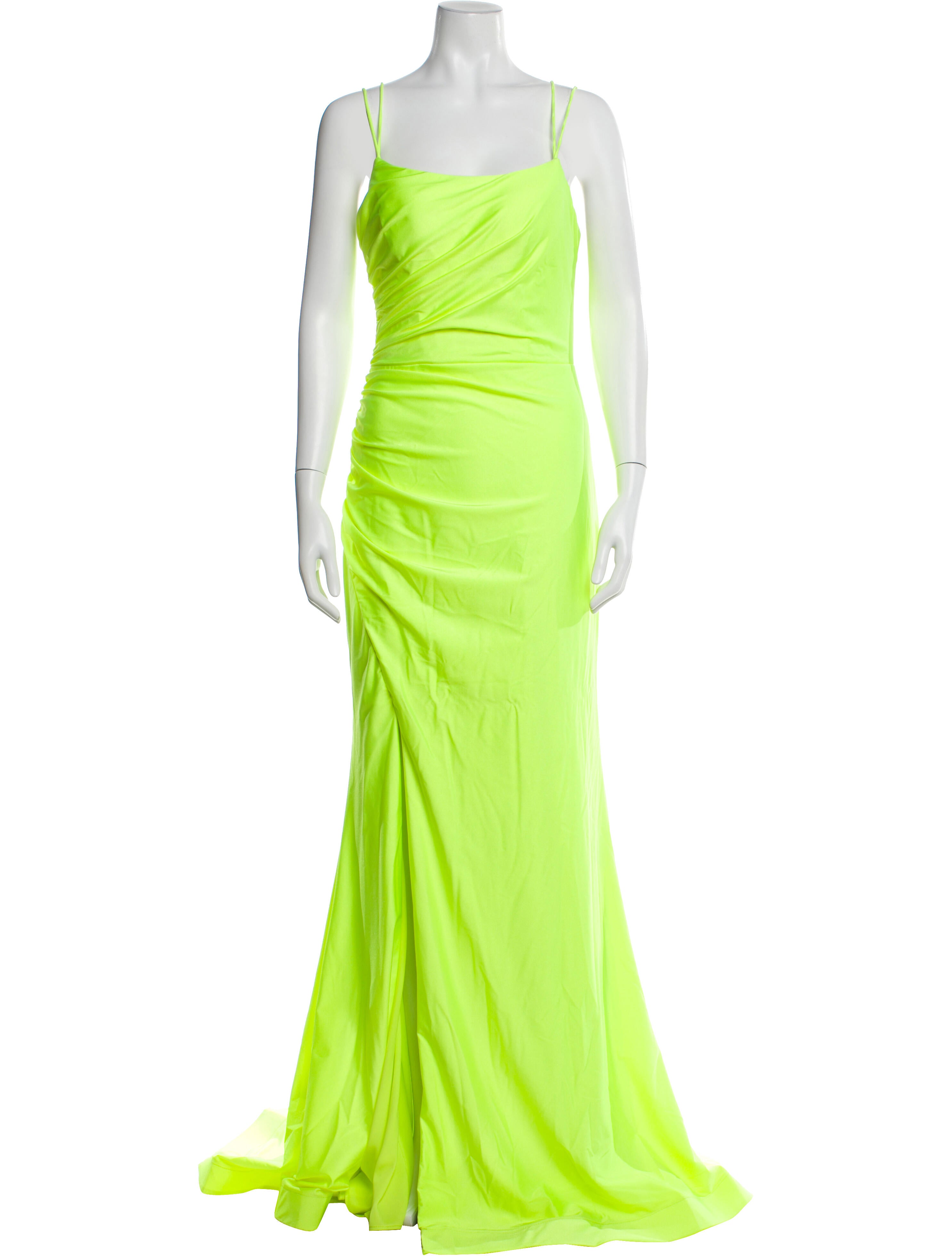 JVN by Jovani Square Neckline Long Dress