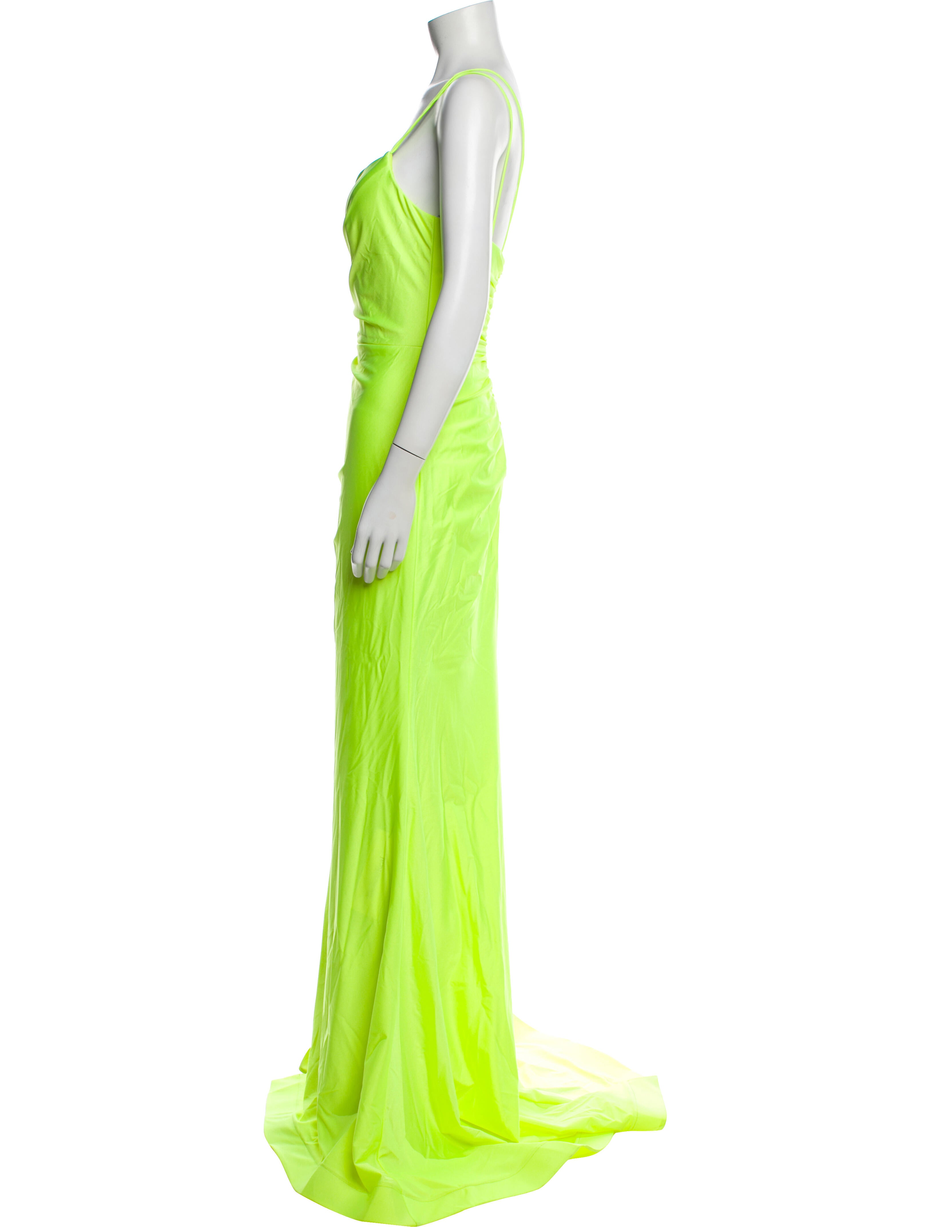 JVN by Jovani Square Neckline Long Dress