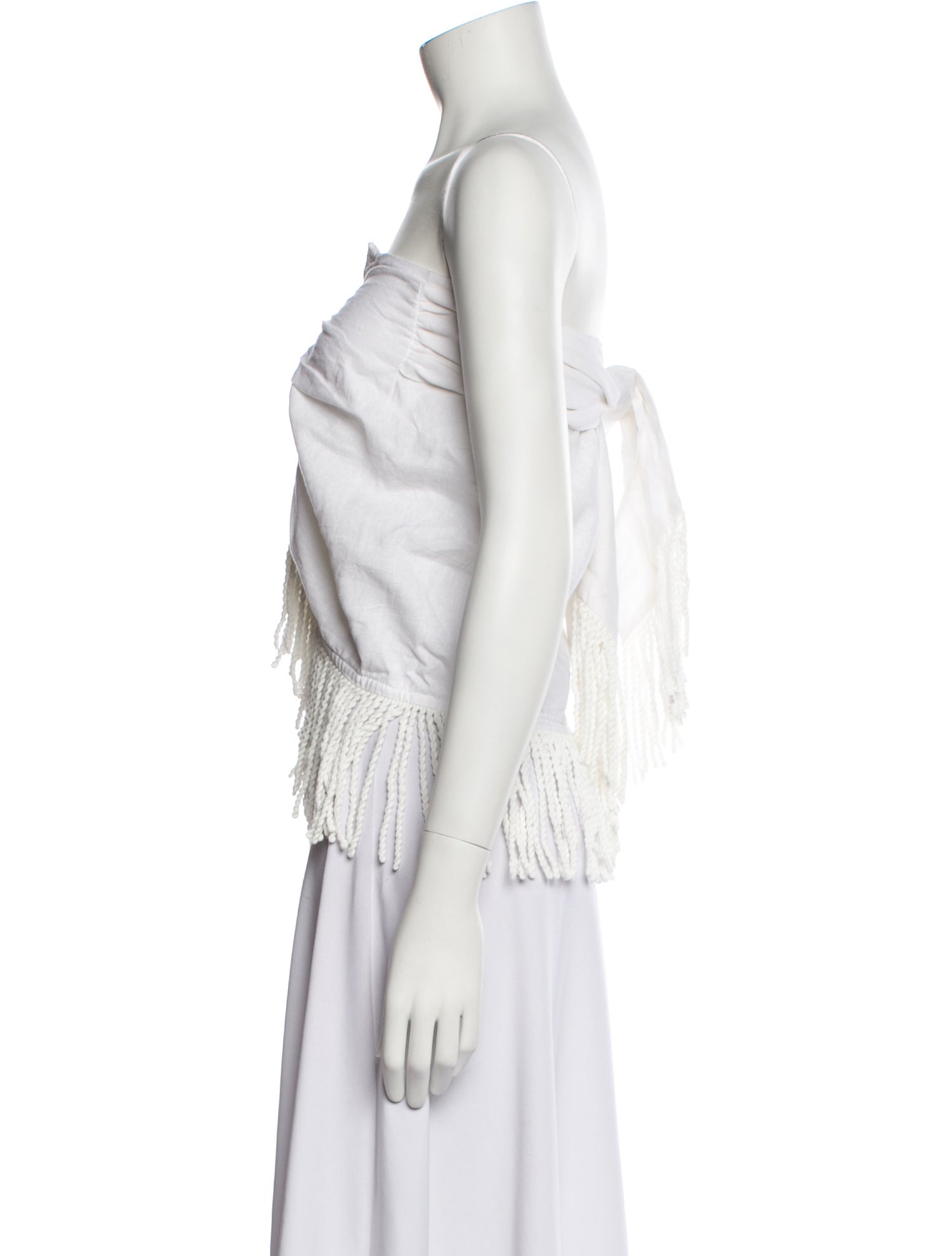 Just Bee Queen Strapless Crop Top