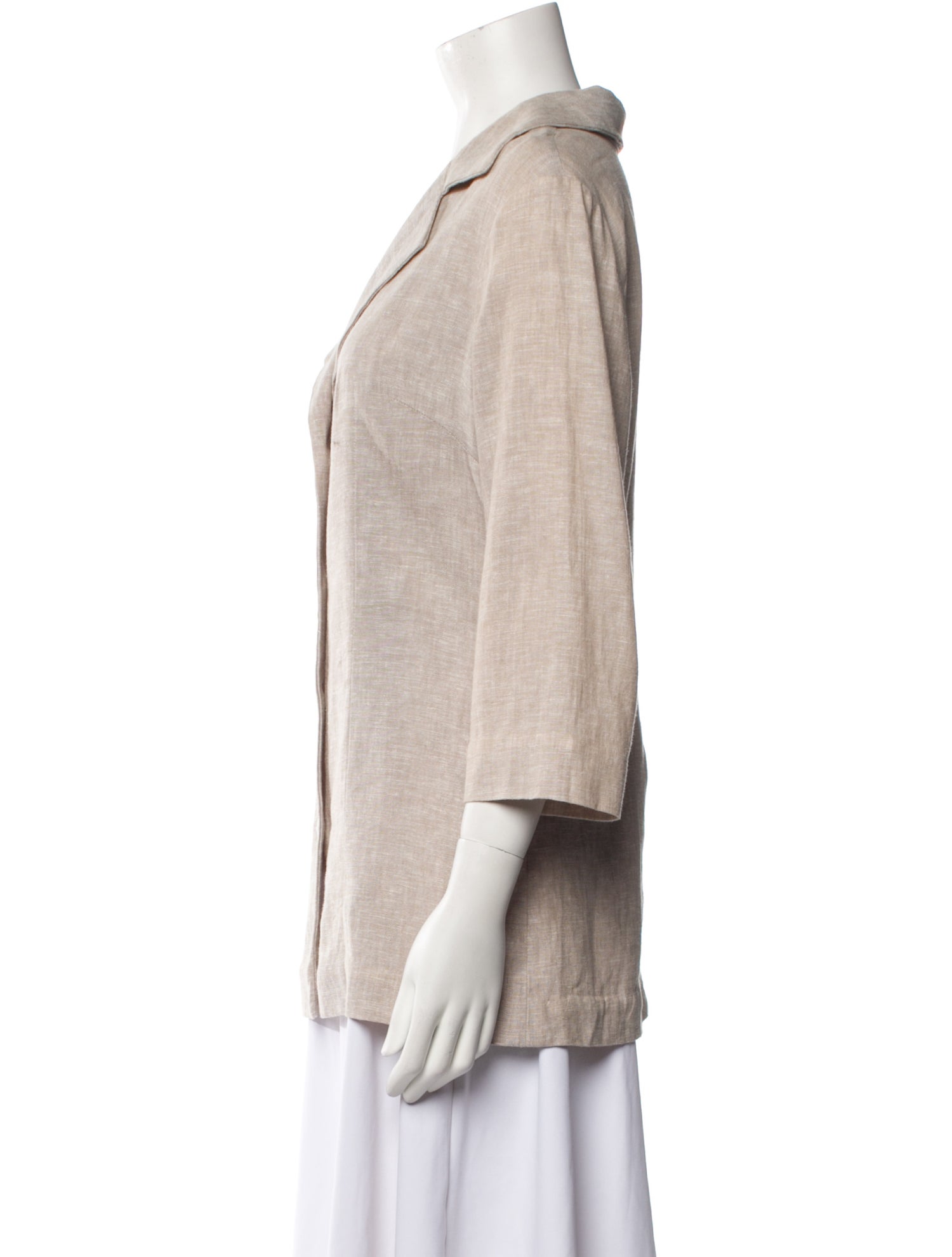 Just Bee Queen Linen Blazer w/ Tags