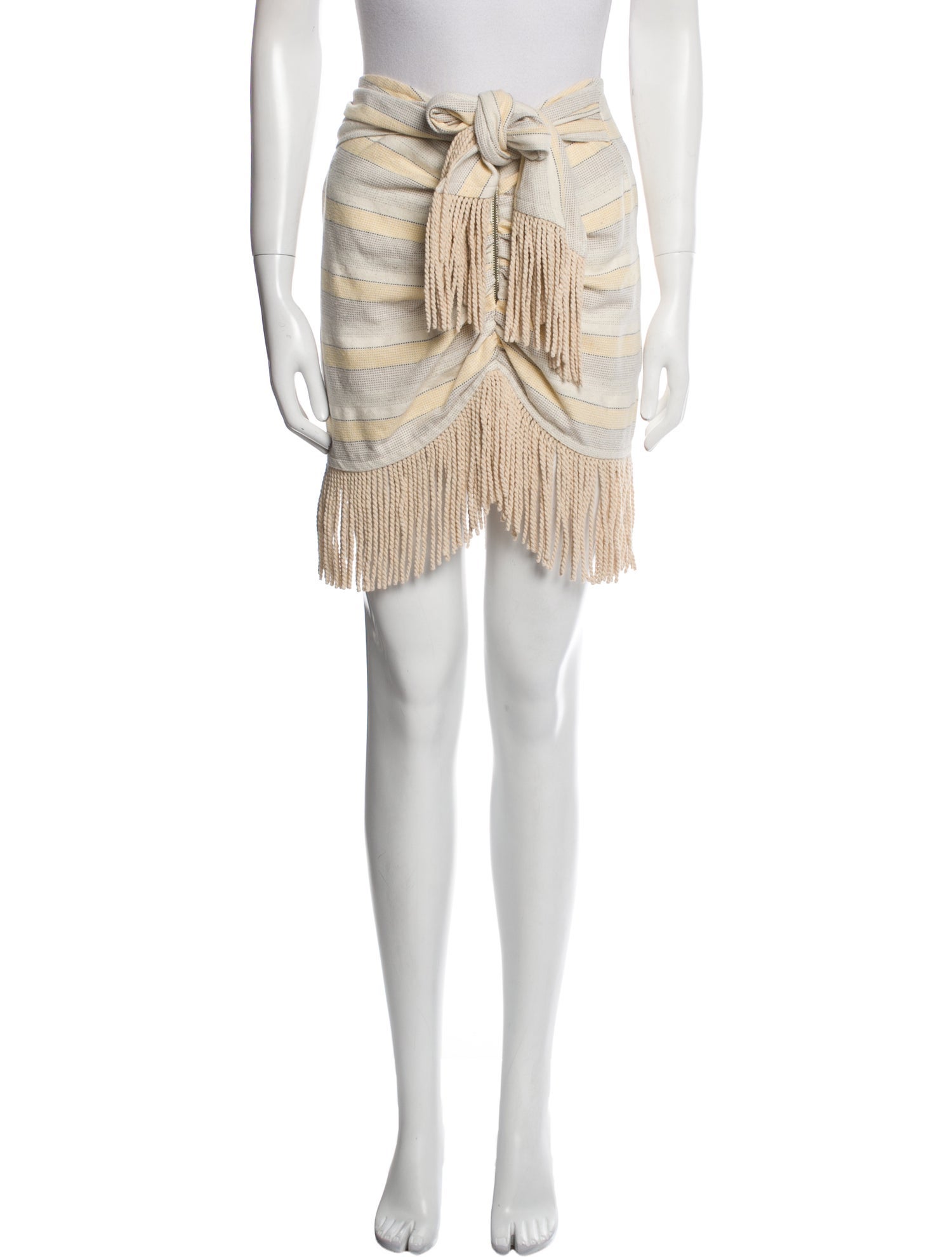 Just Bee Queen Striped Mini Skirt