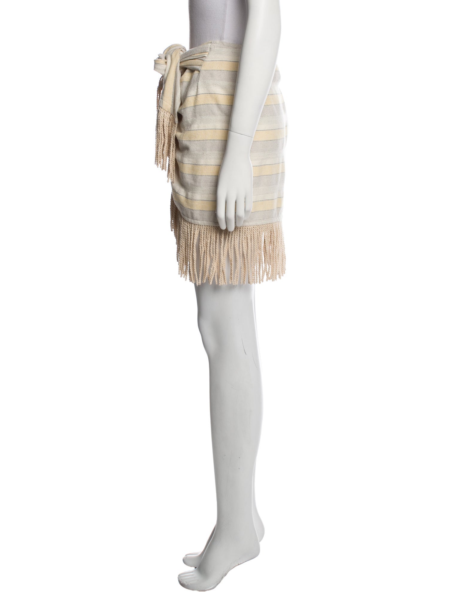 Just Bee Queen Striped Mini Skirt