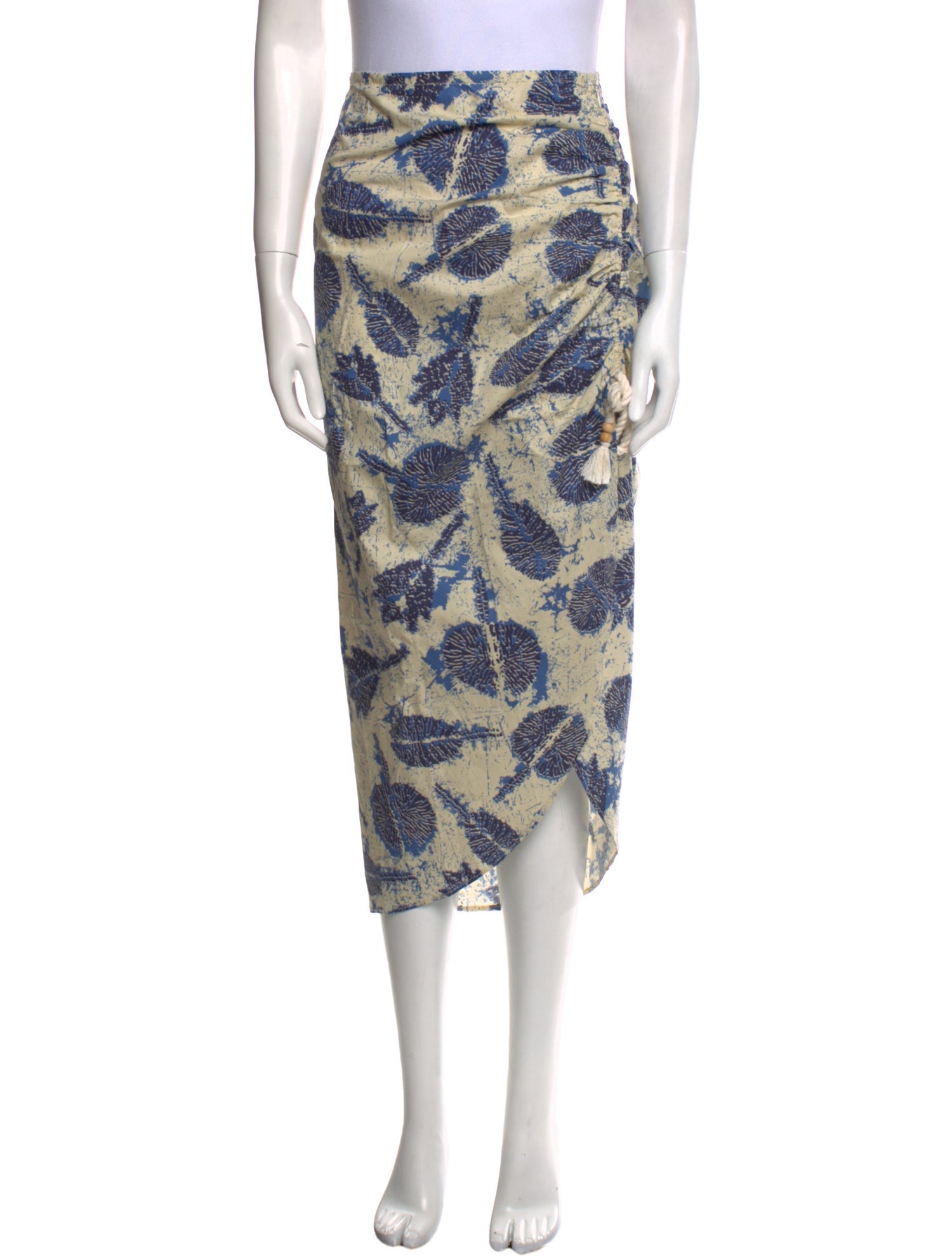 Just Bee Queen Floral Print Midi Length Skirt w/ Tags