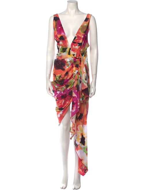 Just Bee Queen Printed Long Dress