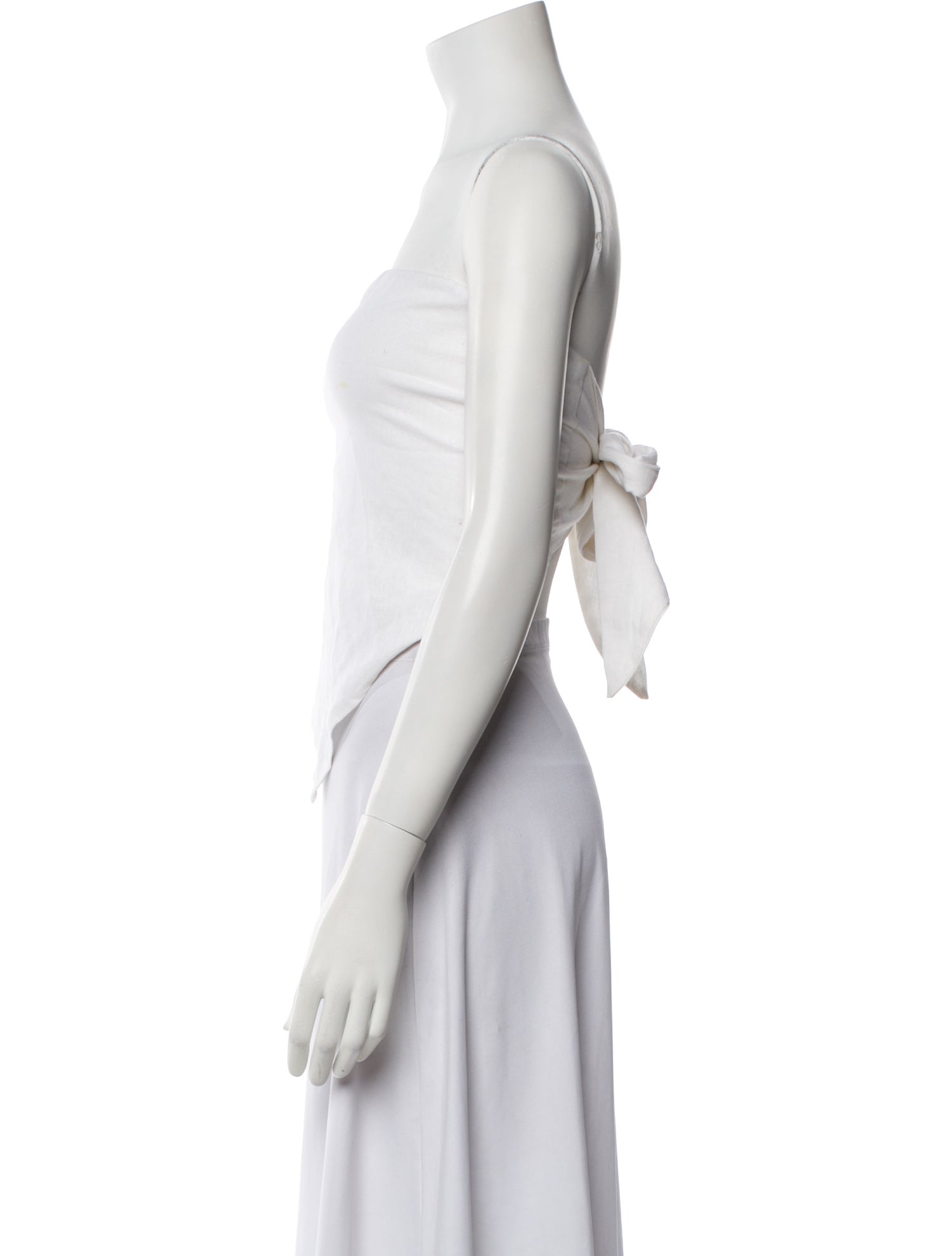 Just Bee Queen Strapless Crop Top